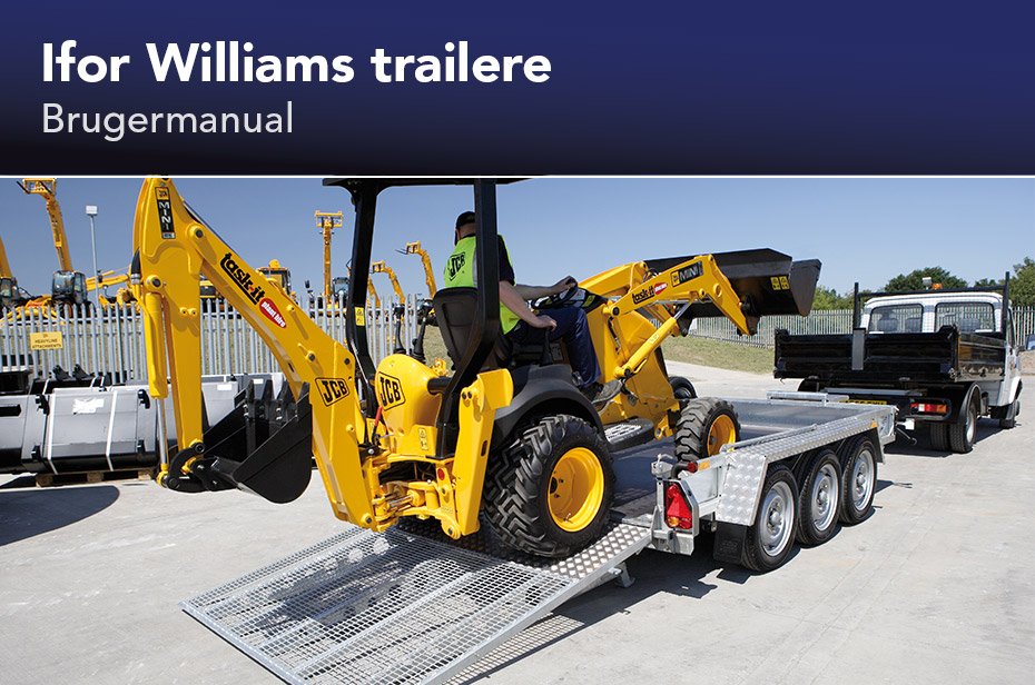 K.E Automobiler - Ifor Williams trailer til salg og leje på Sydfyn